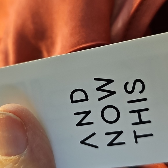 Women's jump suit. Beautiful skinny fabric color is rouge. large. Elastic w tie - Picture 7 of 12